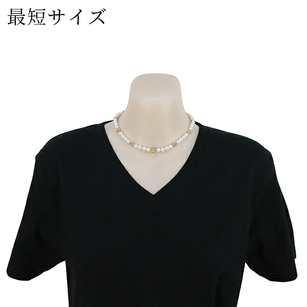 楽天市場】【10%OFF】 ルイヴィトン ネックレス マイ LVパール GP