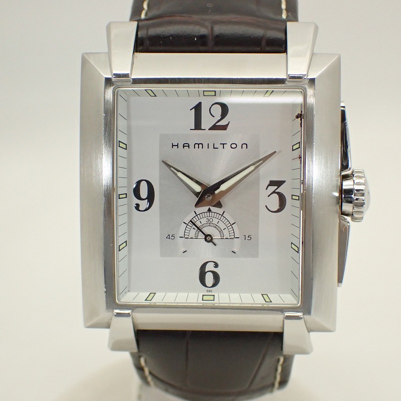 楽天市場】ハミルトン【HAMILTON】トレントSSレザーベルトシルバー文字