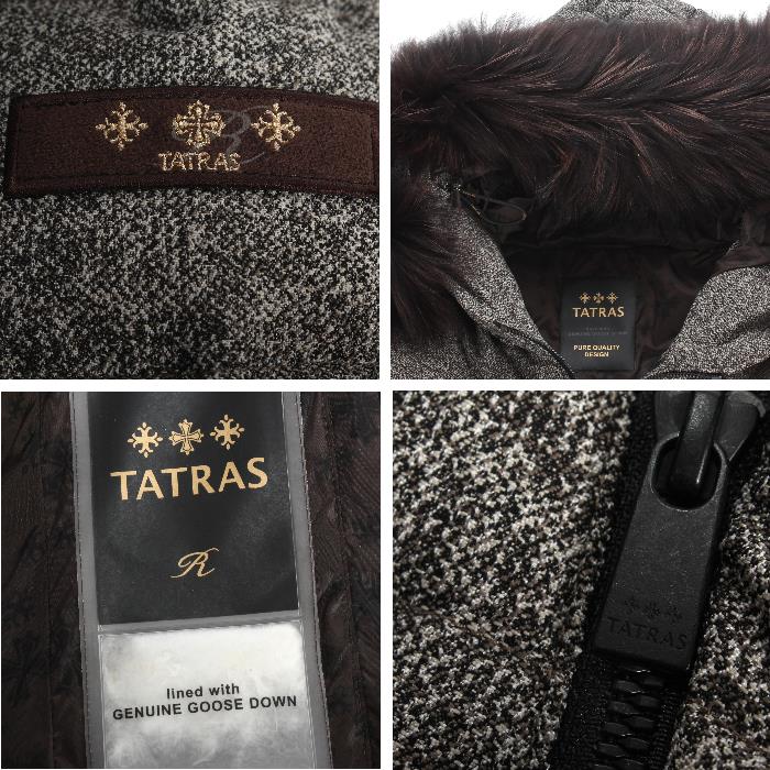 楽天市場】TATRAS タトラス ファー付き ダウンジャケット CERTOSA