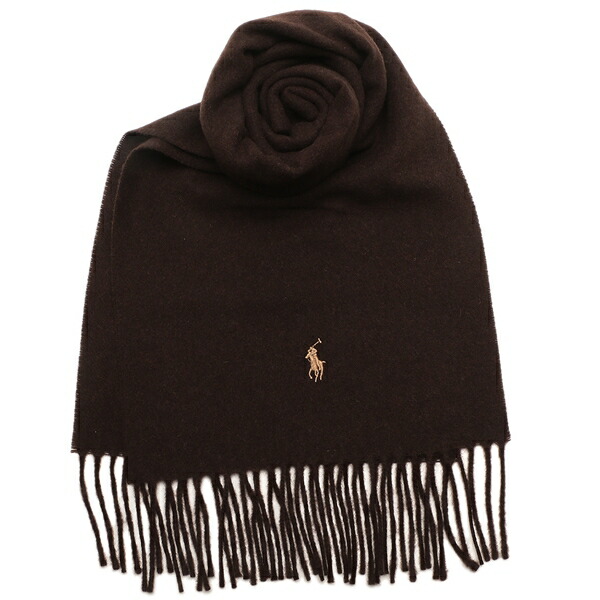 楽天市場】ポロラルフローレン マフラー ブラウン メンズ レディース