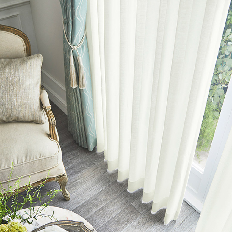 楽天市場】オーダーカーテン レースカーテン サンゲツ【SC7648-7649