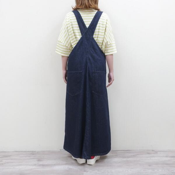 楽天市場】Veritecoeur デニムJPスカート (デニムジャンパースカート