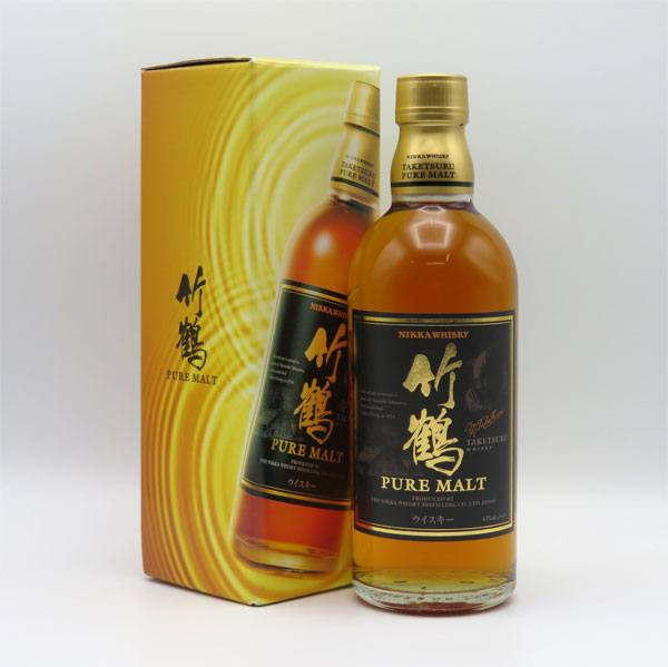 楽天市場】【500mlサイズ】竹鶴NV 黒ラベル ピュアモルト 43度 500ml