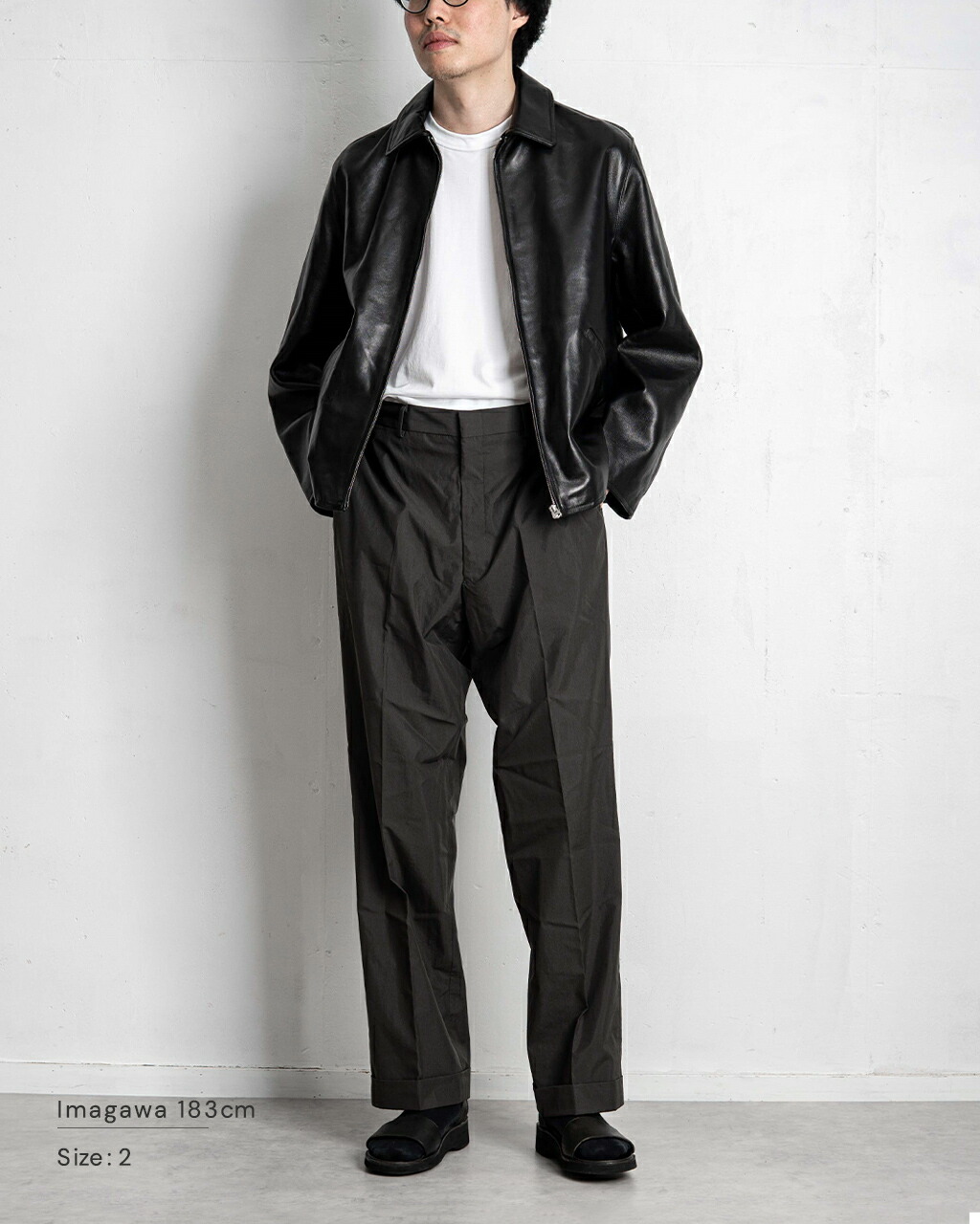 楽天市場】【SALE！20%OFF】ロエフ LOEFF ラム レザー バイカー