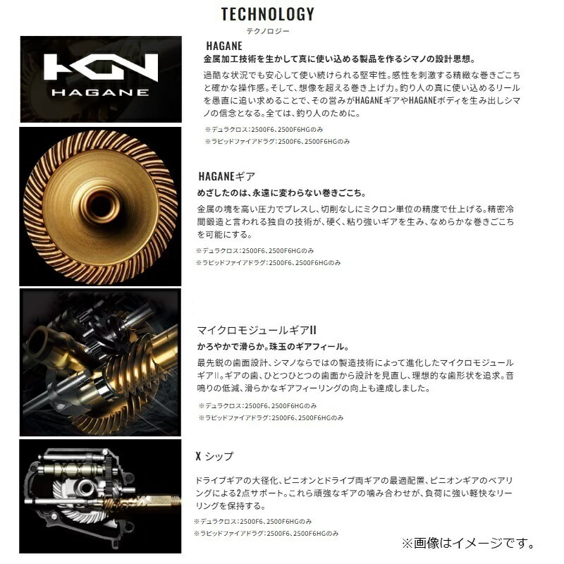 楽天市場】シマノ 25コンプレックスXR 2500F6HG / スピニング リール