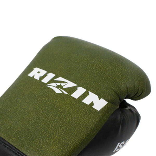 楽天市場】イサミ RIZINキック用グローブ [ISAMI] 受注生産 グリーン