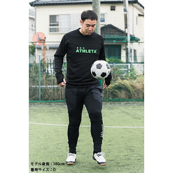 楽天市場】アスレタ グリッド起毛TRシャツ フットボールパーク別注