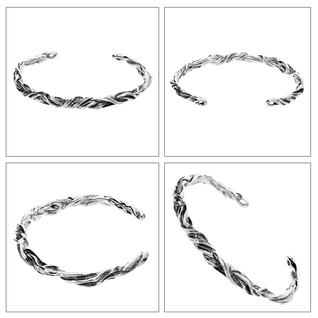 楽天市場】GIGOR ジゴロウ エレイスト バングル S シルバー 細身