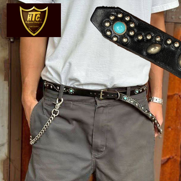 楽天市場】【ナロー幅】 HTC USA SN32 TURQUOISE STONE 0.75 BELT
