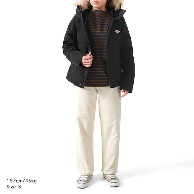 楽天市場】DANTON ダントン ファー付 キルティング ショートダウン