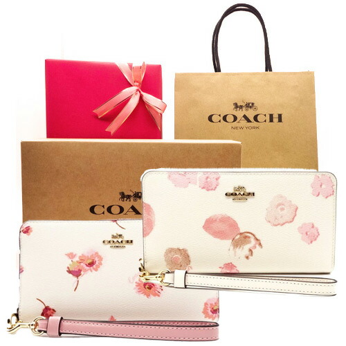 楽天市場】【コーチ箱 紙袋付き ギフト ラッピング無料】コーチ 財布
