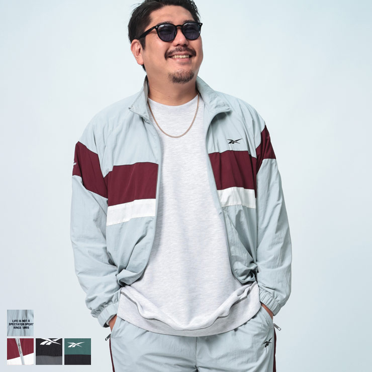 楽天市場】REEBOK (リーボック) ナイロンワッシャー フルジップ