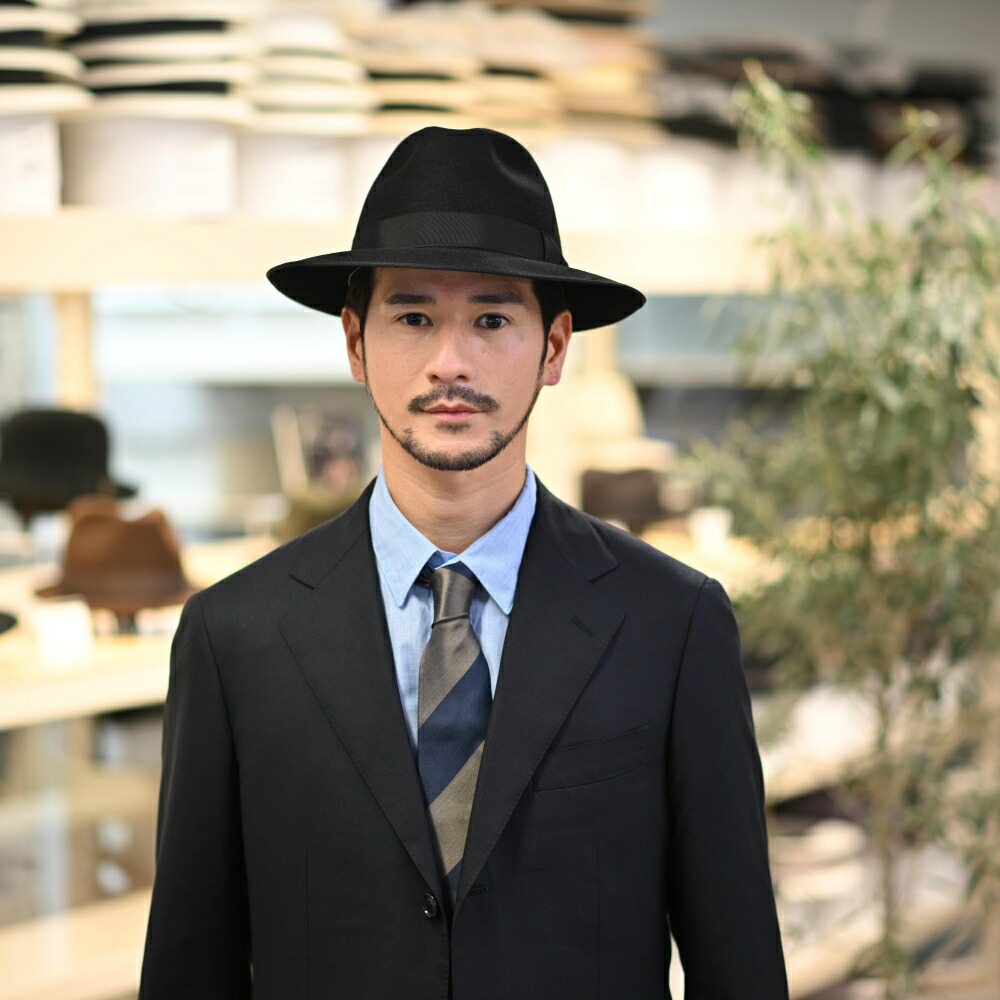 楽天市場】TONAK チェコ製 フェルトハット 中折れハット メンズ 帽子