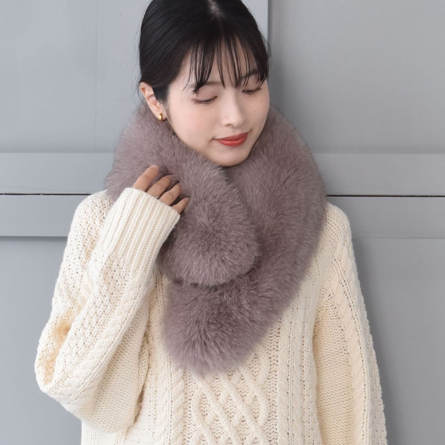 楽天市場】【 30％OFFクーポン】日本製 SAGA フォックス ファー