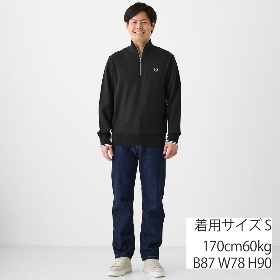 楽天市場】フレッドペリー スウェット Fredperry ハーフジップ