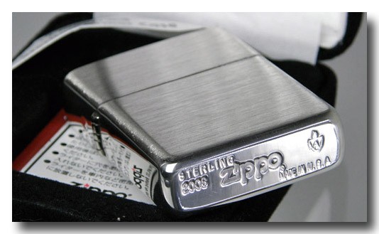 楽天市場】zippo アーマー ジッポ ライター スターリングシルバー NO