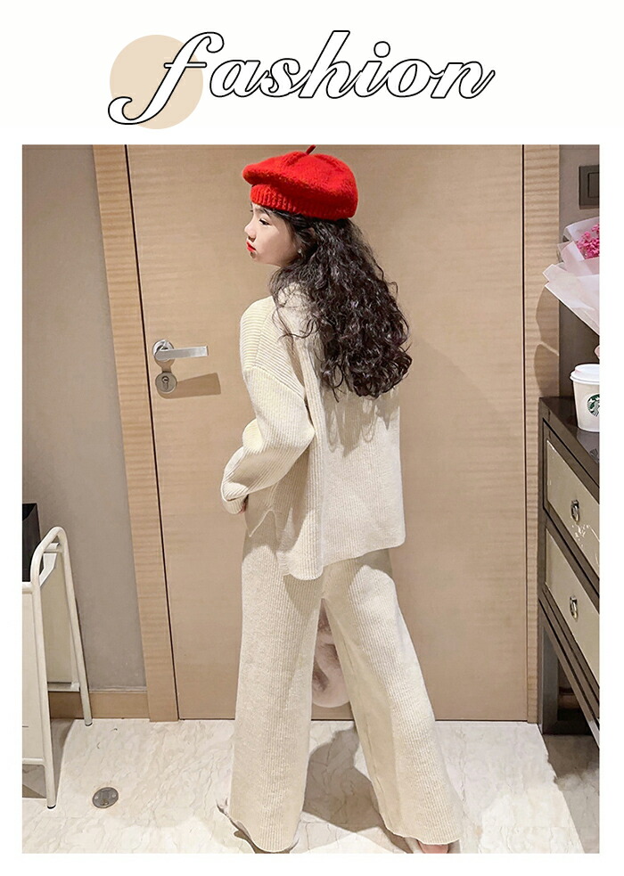 楽天市場】ニットセットアップ ニットアップ リブニット セーター