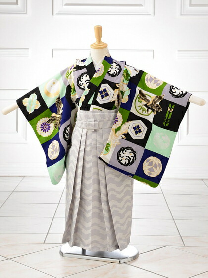 楽天市場】卒園式 6歳 フルセット 男の子 5歳 着物 卒園袴レンタル