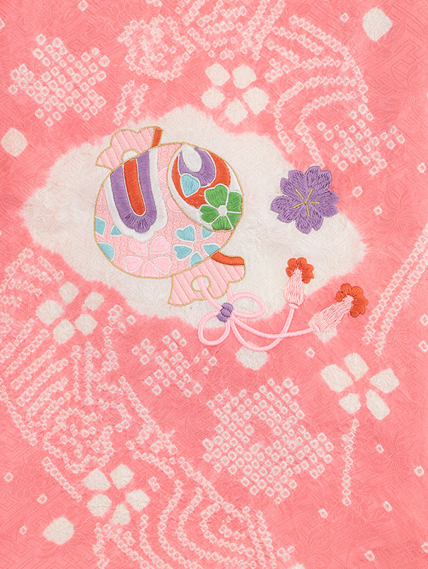 楽天市場】七五三 着物 3歳 レンタル 七五三 3歳 被布 セット 4543