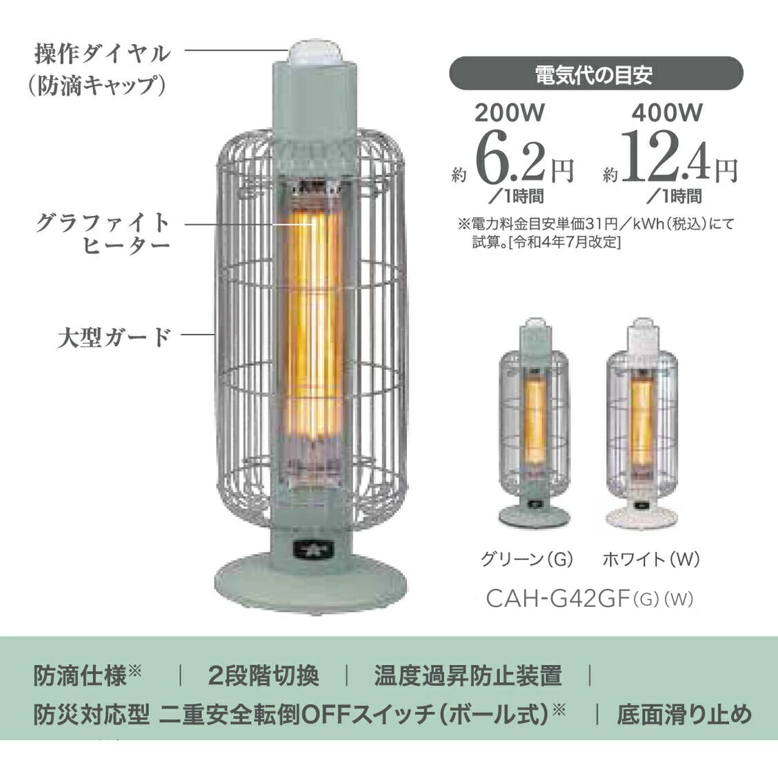 楽天市場】アラジングラファイトヒーター トリカゴ アラジン電気