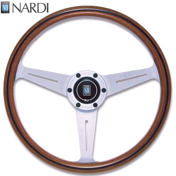 楽天市場】NARDI ナルディ N162 クラシック ウッド&シルバースポーク
