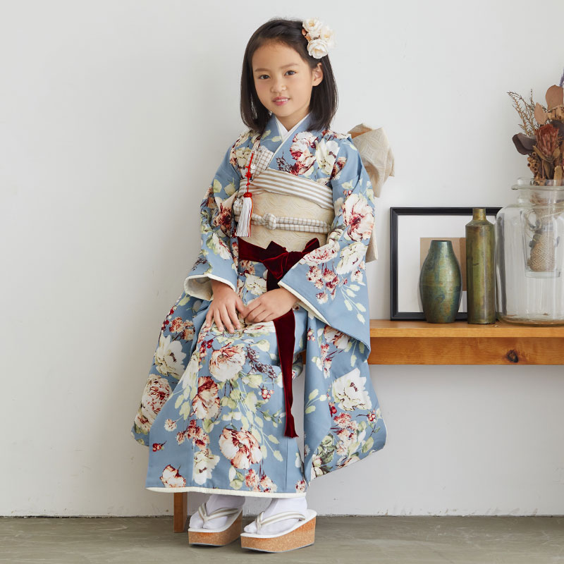 楽天市場】【レンタル】753 七五三 着物 7歳 フルセット 女の子