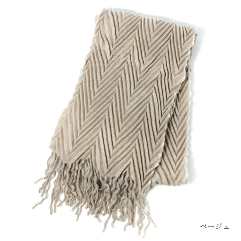 楽天市場】〈Arte アルテ〉カシミア プリーツ マフラー AURORA