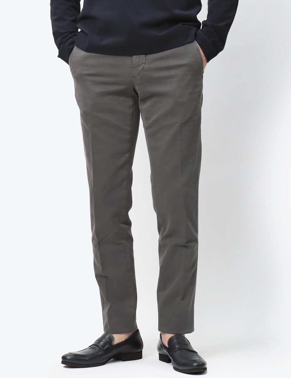 美品】インコテックス DOESKIN 2024AW サイズ42 グレー 楽天市場