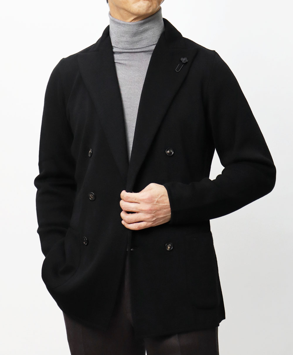 楽天市場】ラルディーニ / LARDINI / ダブル ニット ジャケット