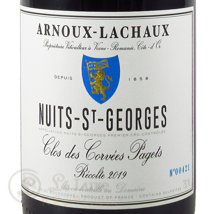 楽天市場】2019 ニュイ サン ジョルジュ プルミエ クリュ クロ デ