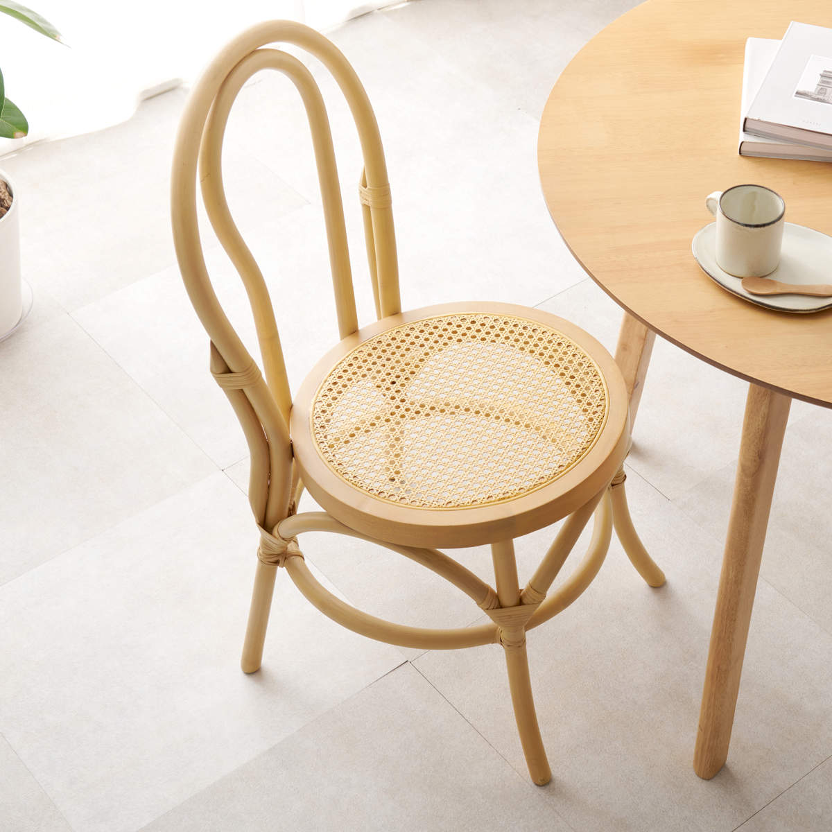 楽天市場】ラタン チェア 座面高41cm 天然木 かごめ編み （ 椅子