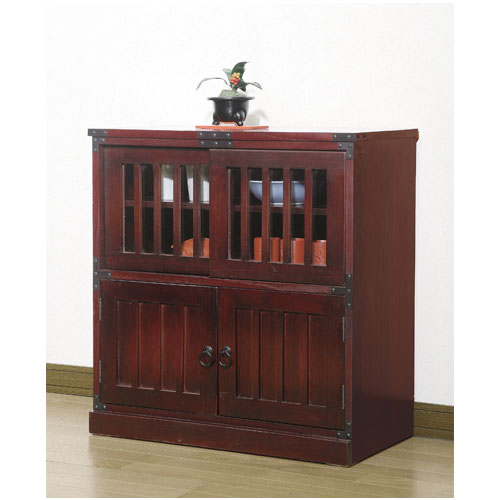 楽天市場】【最大1万円ｸｰﾎﾟﾝ3/4-10】 水屋 水屋箪笥 置水屋 茶室 茶道