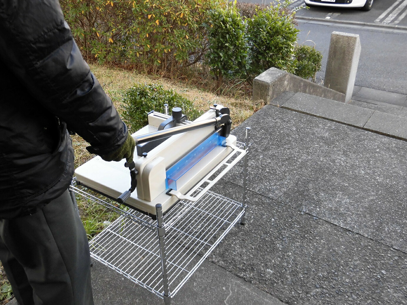 楽天市場】大型裁断機 、.消耗品の予備の 替え刃 替刃 刃受け木も1