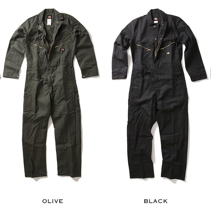 楽天市場】DICKIES ディッキーズ 長袖カバーオール つなぎ ツナギ 作業