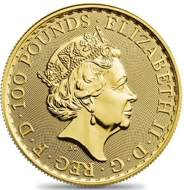 楽天市場】2023年 金 1オンス 「ブリタニア金貨」 エリザベス女王 純金