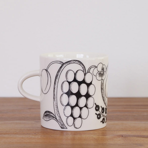 楽天市場】アラビア ブラック パラティッシ マグ 240ml / ARABIA