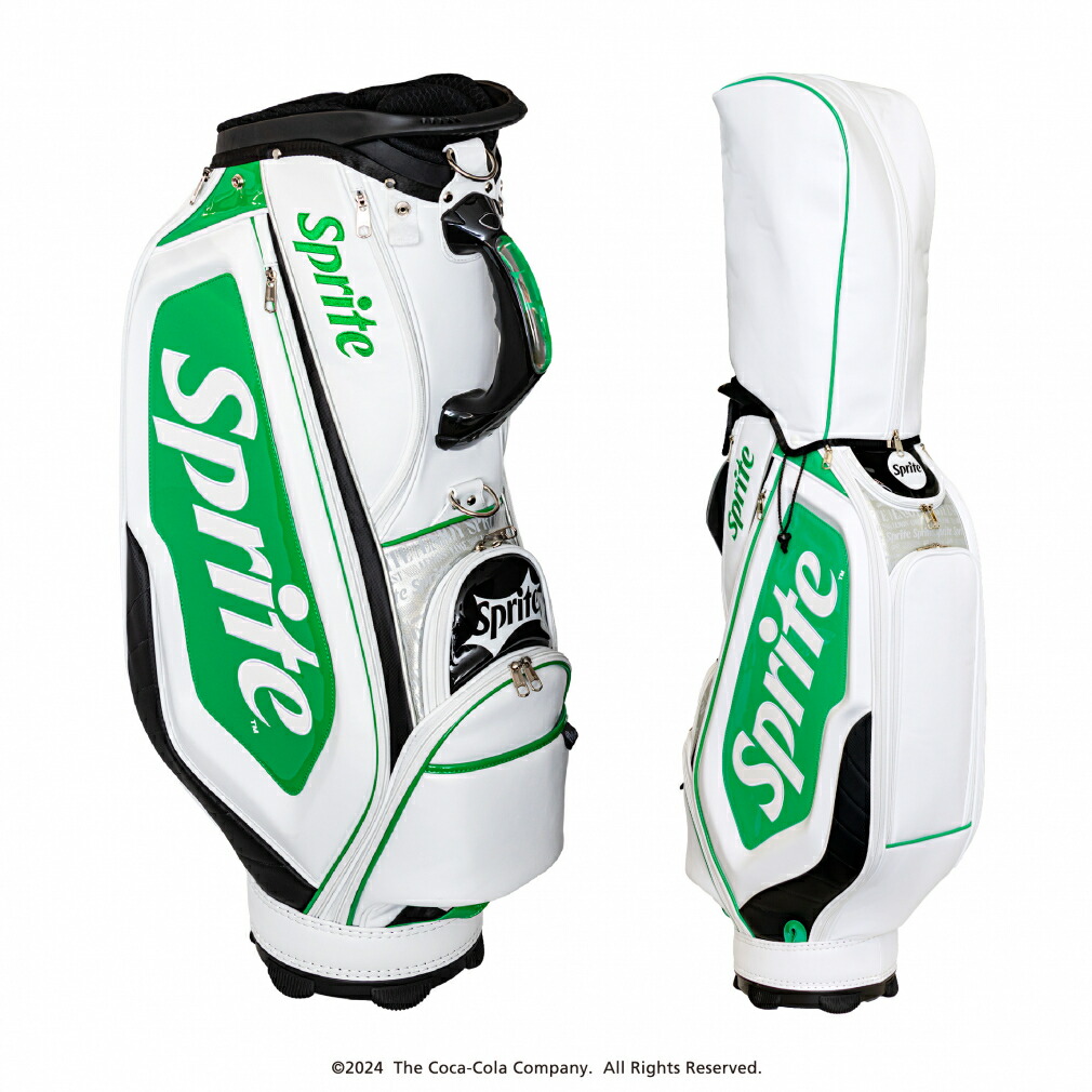 楽天市場】コカ・コーラ スプライト キャディバッグ 9型 SP-0B1004CB