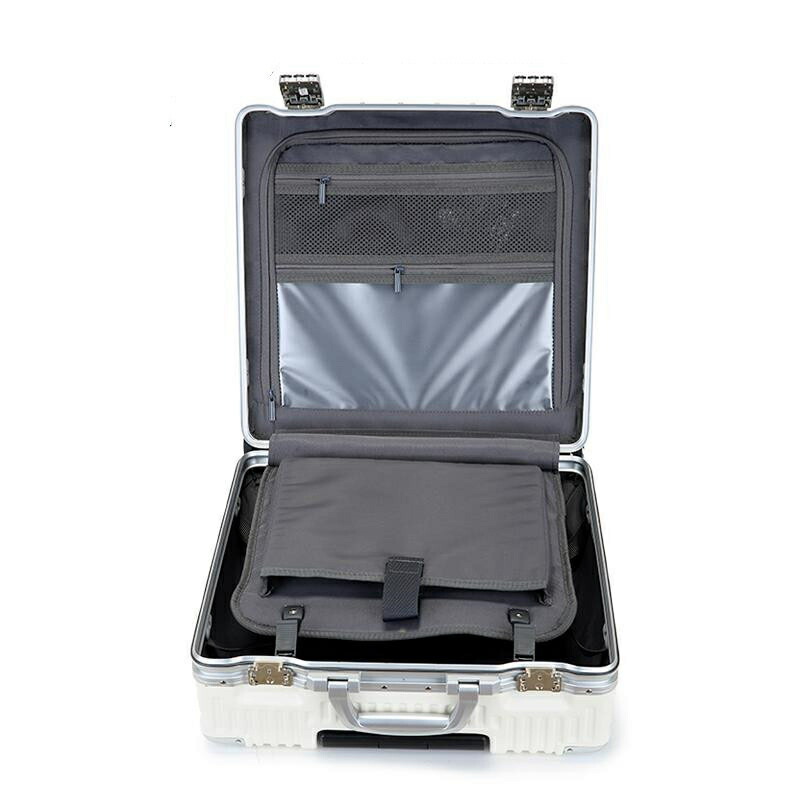 楽天市場】アルミスーツケース キャリーケース 18インチ TSAロック