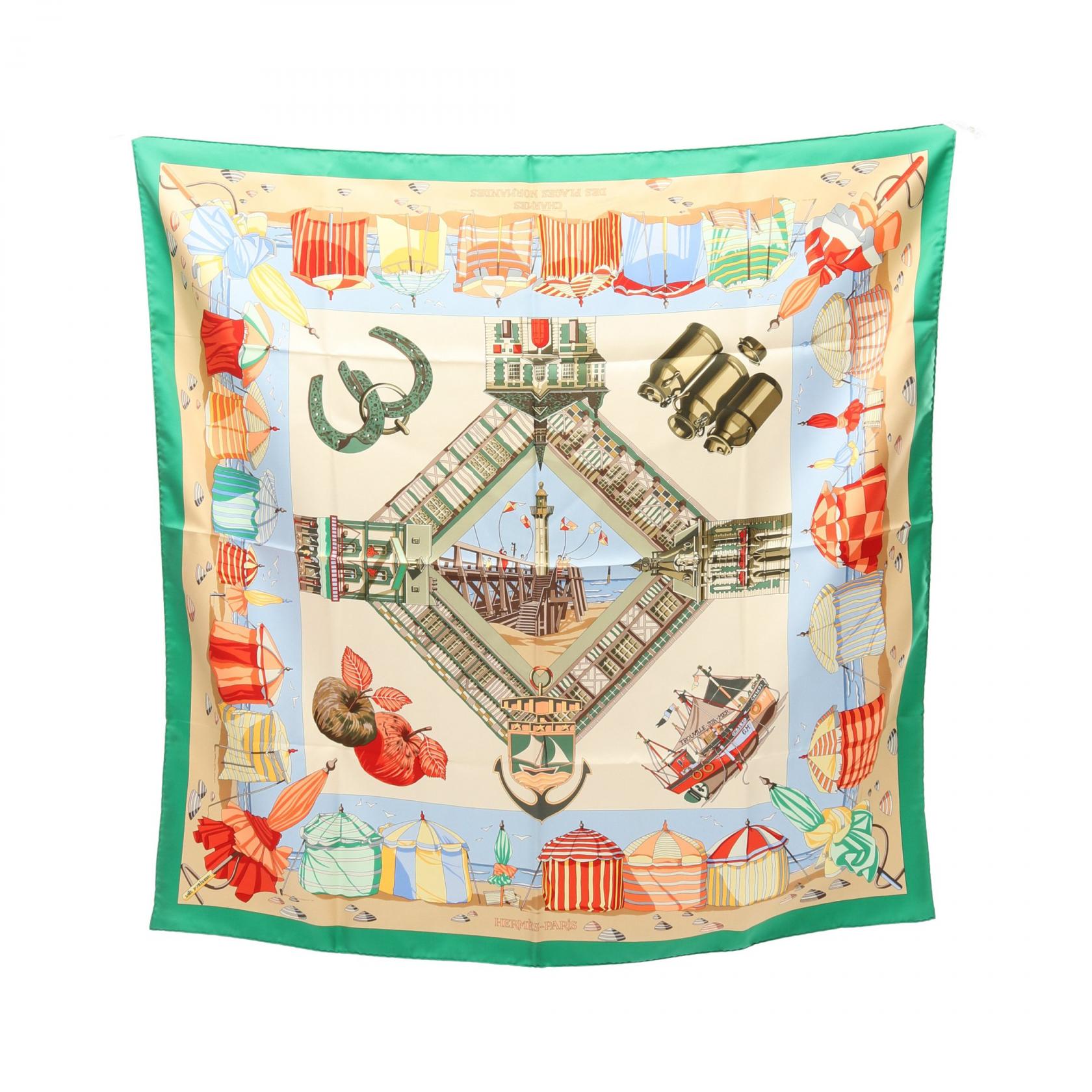 楽天市場】エルメス スカーフ ノルマンディの通販