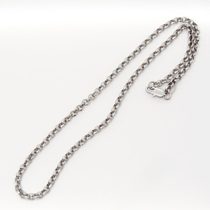 楽天市場】【中古】SAAD サード ネックレス ロール チェーン 55cm 甲丸