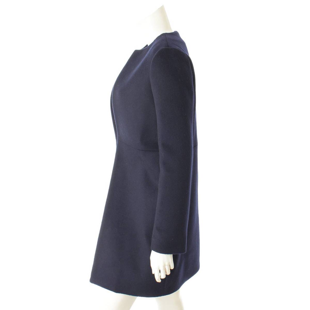 楽天市場】【ヨーコチャン】YOKO CHAN ノーカラー ロングコート YCC