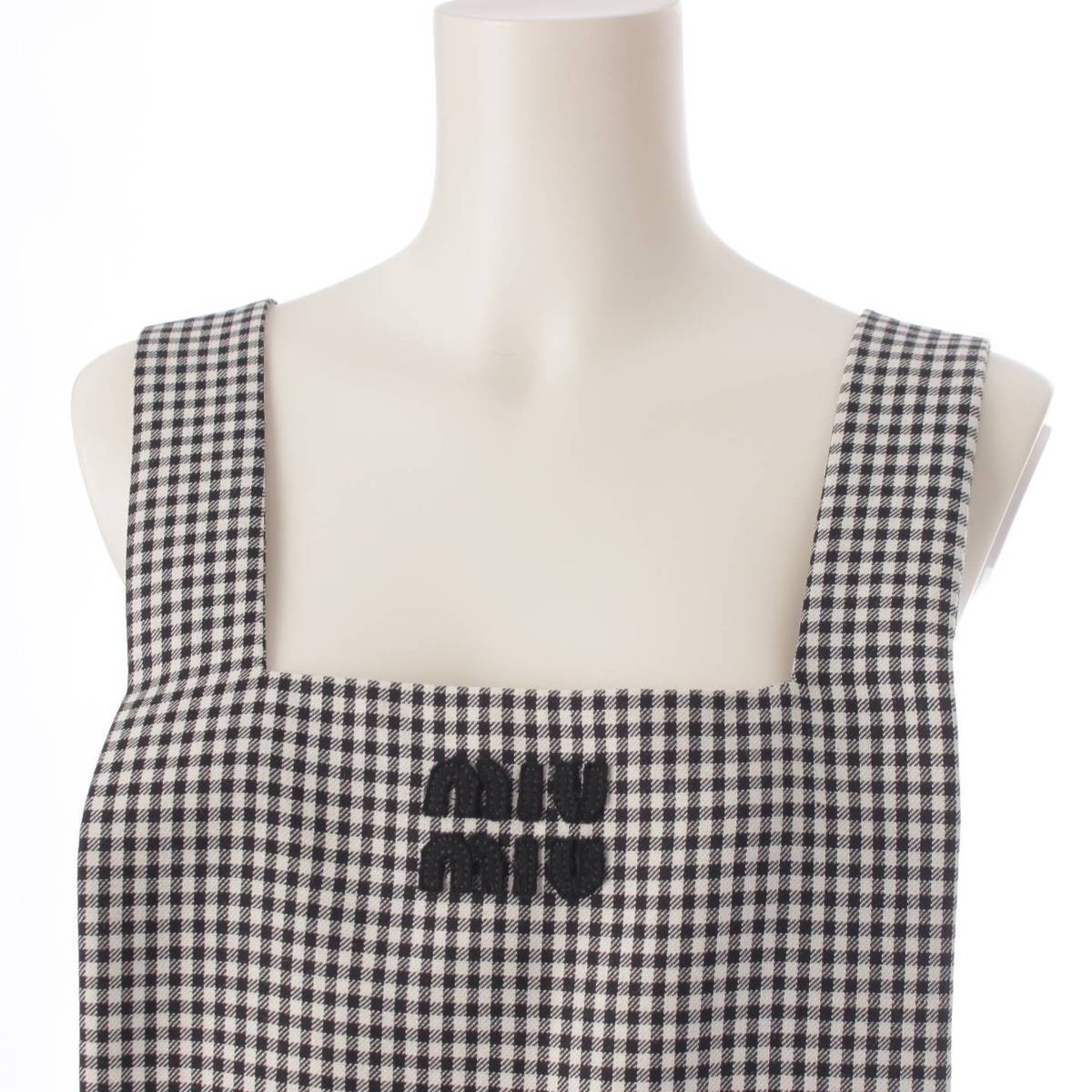 楽天市場】【ミュウミュウ】Miu Miu モヘア混 ギンガムチェック