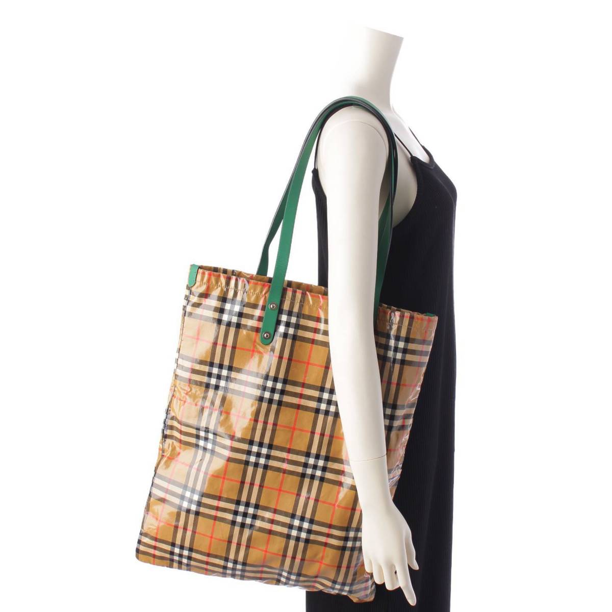 楽天市場】【バーバリー】Burberry ノバチェック ビニール PVC トート