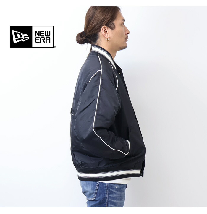 楽天市場】NEW ERA ニューエラ ナイロン バーシティージャケット