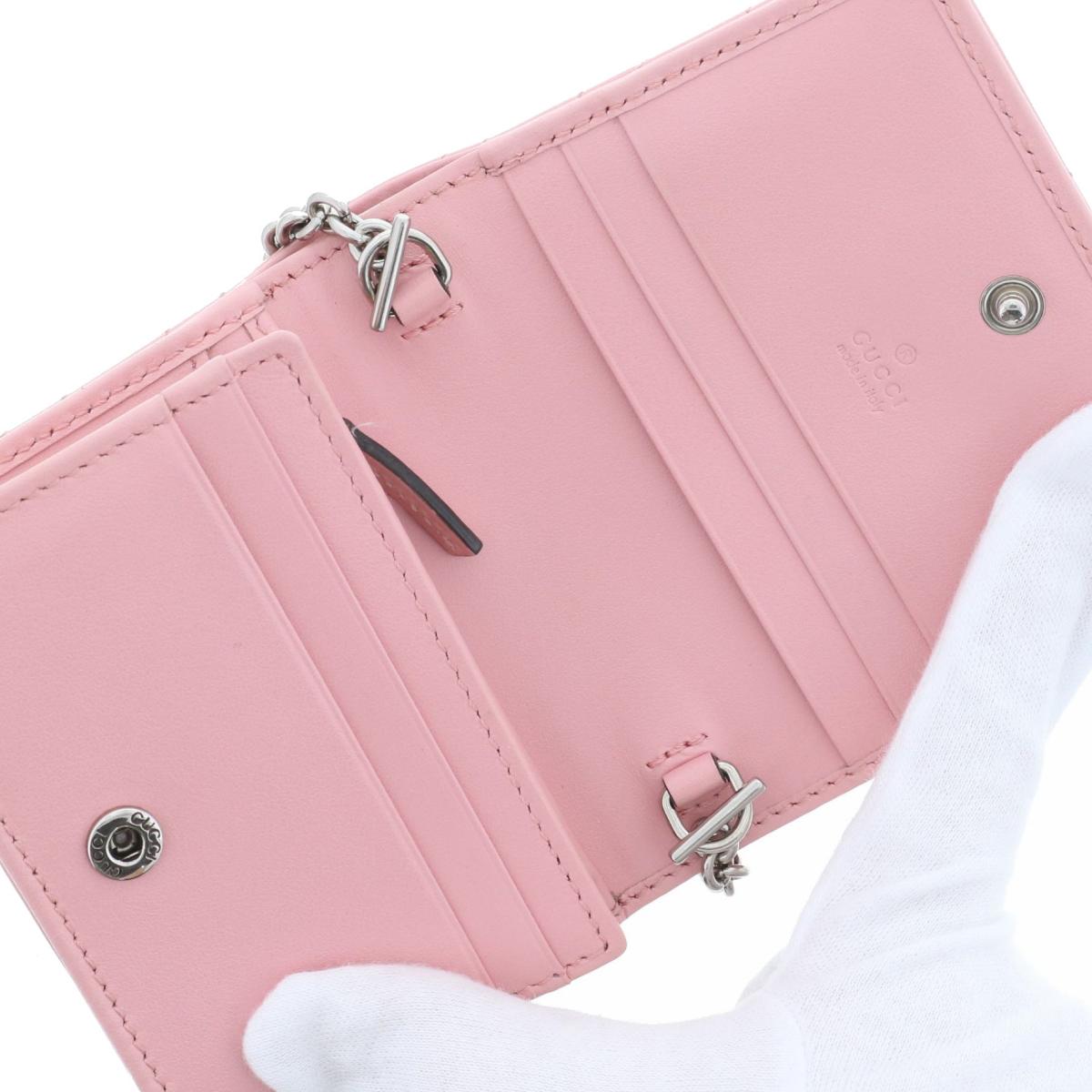 楽天市場】【中古】 GUCCI （グッチ） GGﾏｰﾓﾝﾄ ﾁｪｰﾝｳｫﾚｯﾄ 財布