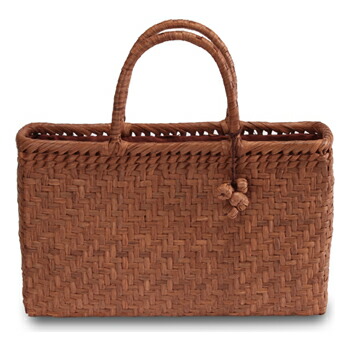 楽天市場】《伝統的な網代編みの風合いを活かした》山葡萄籠工房 山