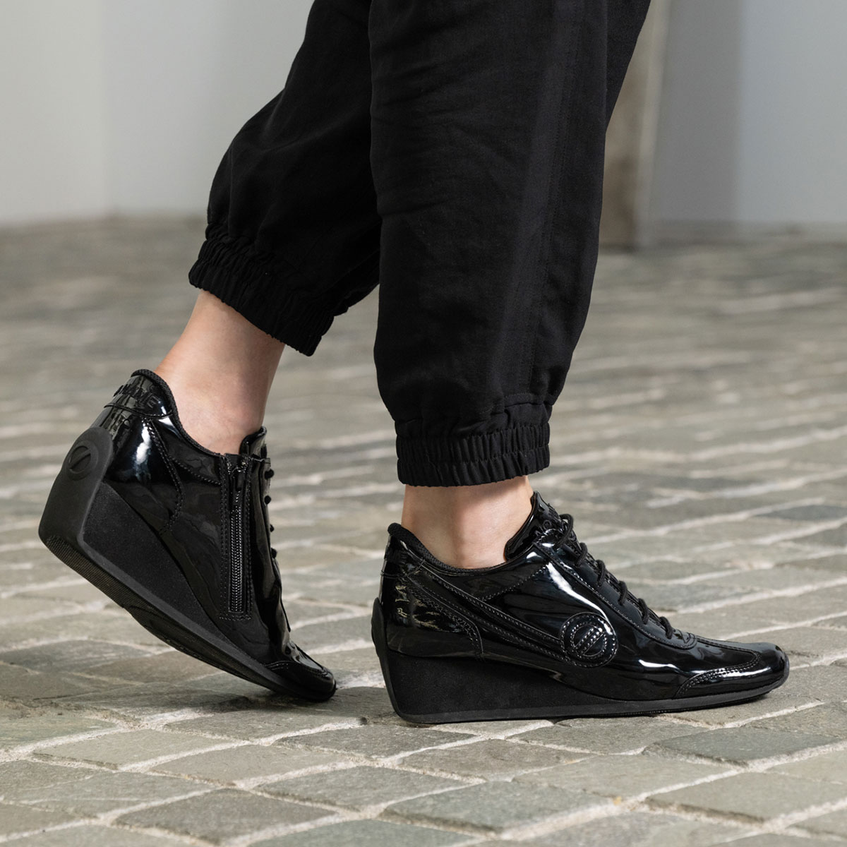 楽天市場】NO NAME ノーネーム [スニーカー] YOKO-51911-BLACK-ヨーコ