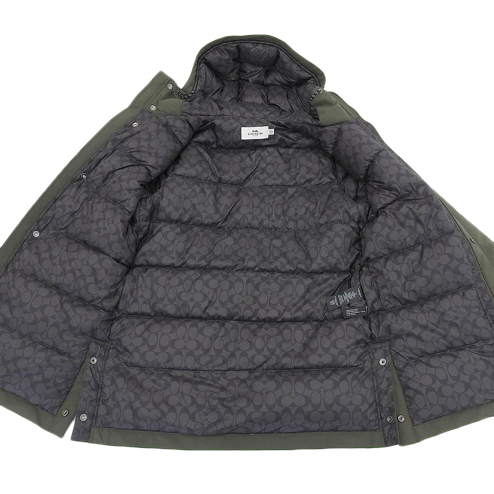 楽天市場】COACH コーチ 美品 COACH コーチ ダウンモッズコート メンズ