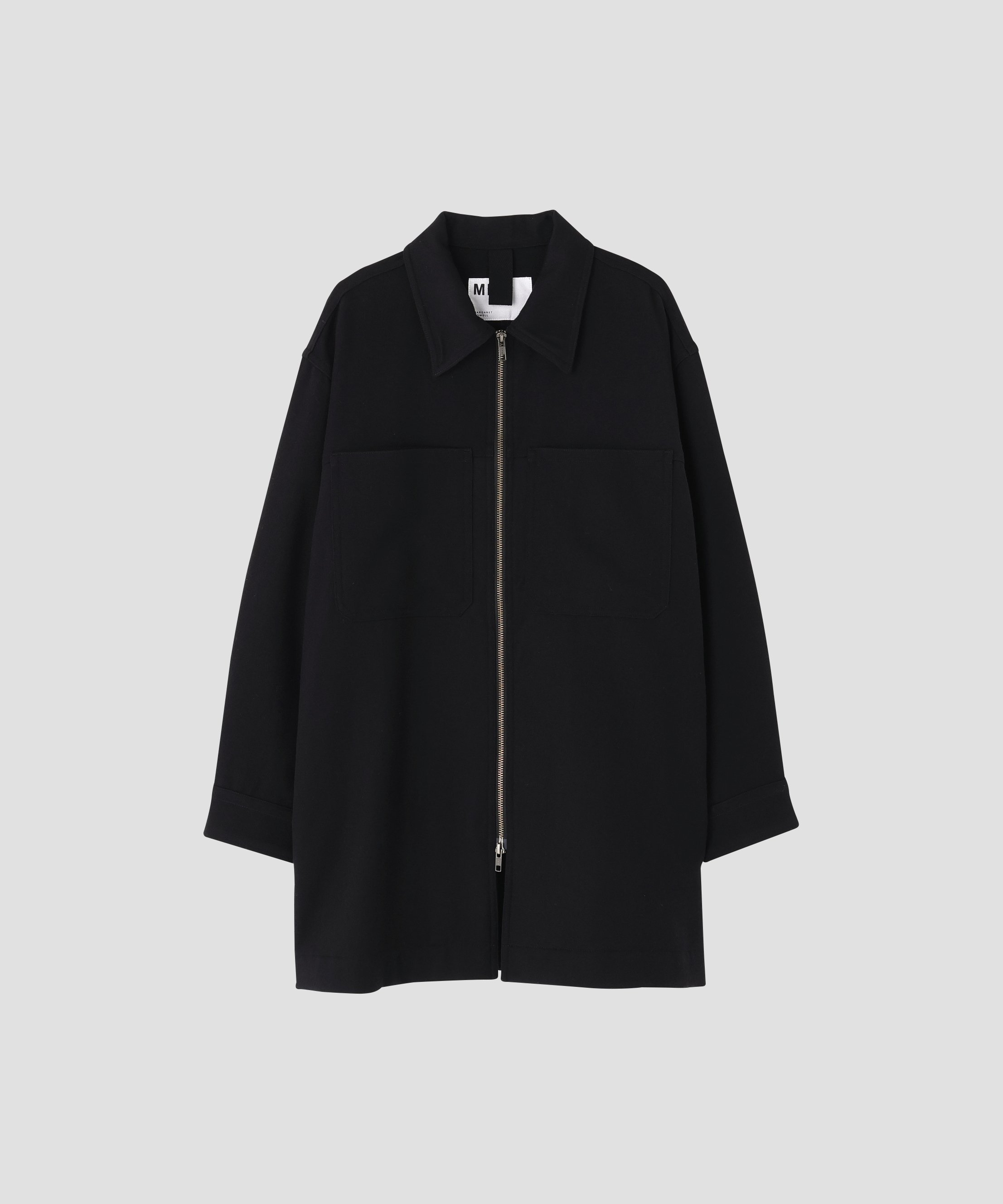 MARGARET HOWELL｜FELTED WOOL SHIRTING BLOUSON | Rakuten Fashion