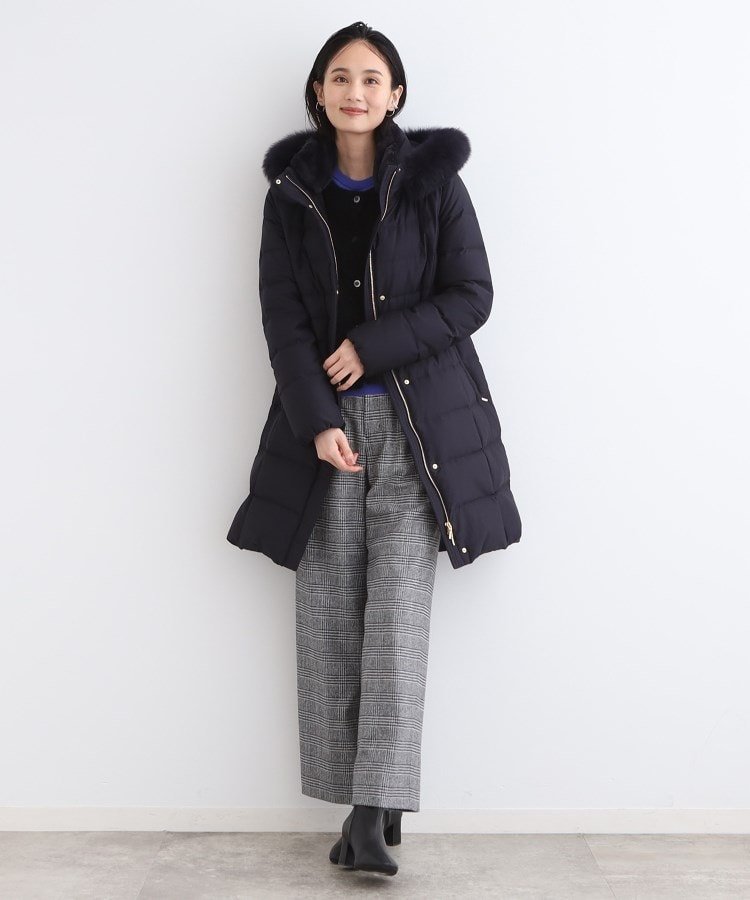 INDIVI｜【名品/撥水/抗菌防臭】ロング リサイクルダウンコート